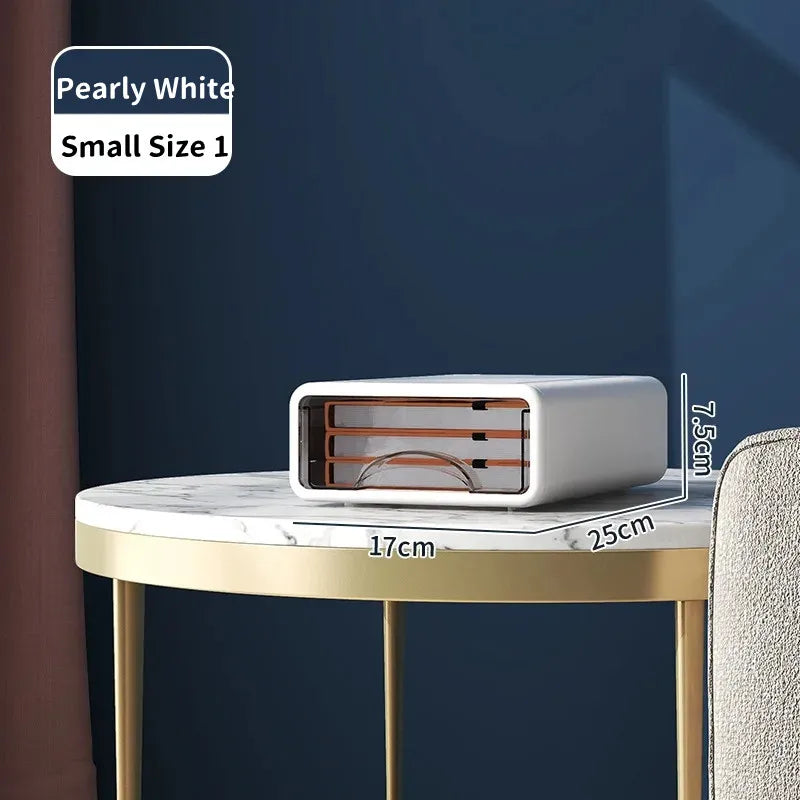 Storage Drawers Desk Organizer Box